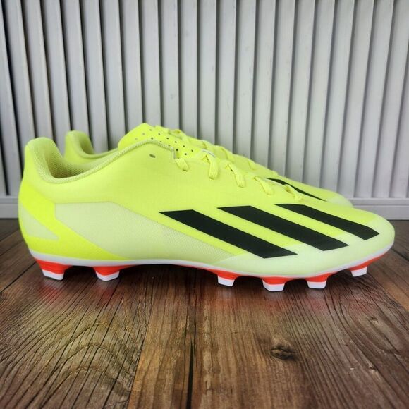 Adidas X Crazyfast Club FxG IG0618 Mens Size 13 Yellow Athletic Soccer Cleats - Picture 2 of 11